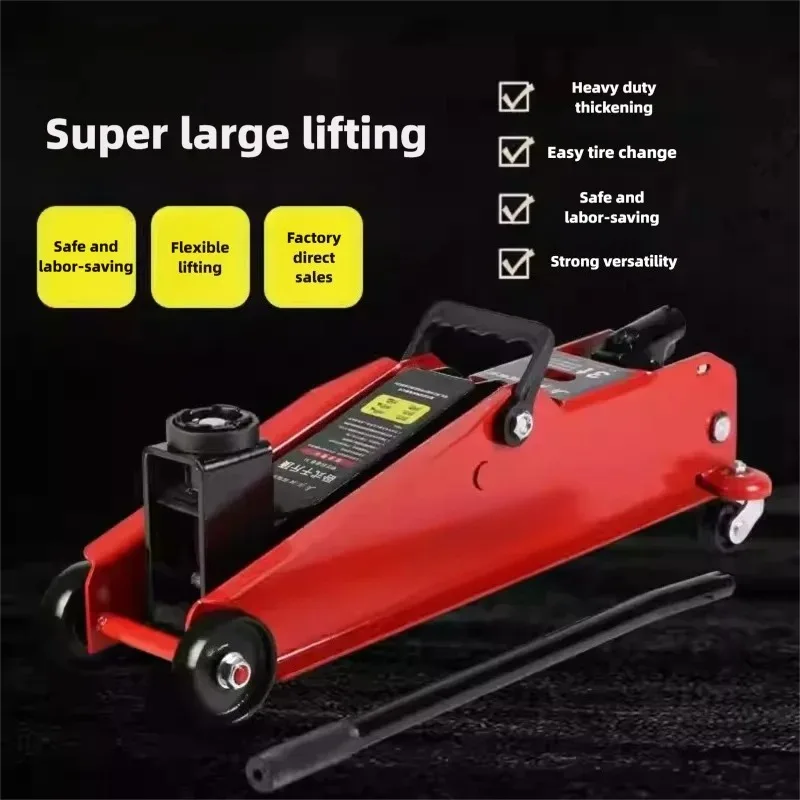 2 Ton 3 Ton Horizontal Hydraulic Jack Car Oil Pressure Jack for SUV Van Tire Change Tool Lifting Jack