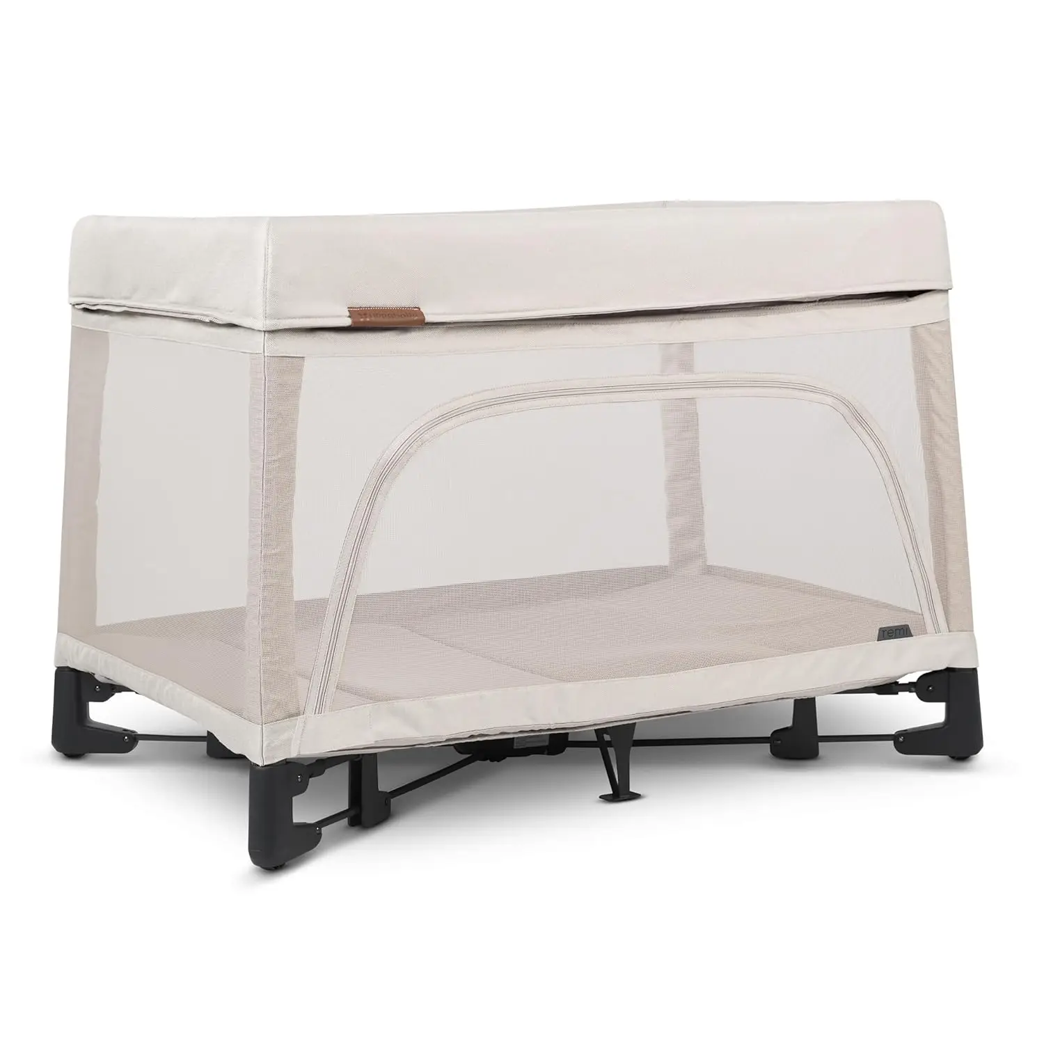 Remi Playard Deluxe 3-in-1 Portable Playard,Bedside Bassinet + Travel Crib| Mesh Bassinet,Mattress,Organic Cotton Mattress Cover