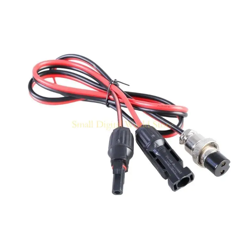 

77UB Multi-Contact 4 Female Head to GX20 2Pin Aviation Female Power Cord Wire 150W Charging Solution for Solar Photovoltaic