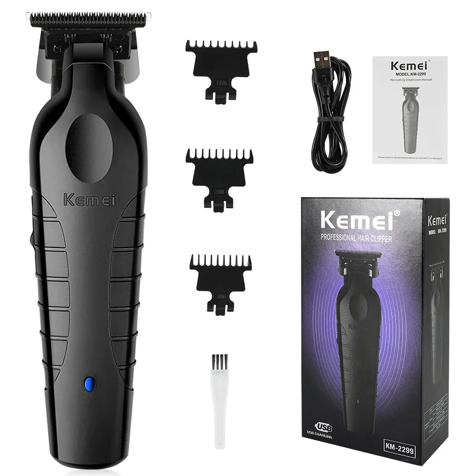 Professional Hair Trimmer for Men Cordless Hair Clippers Barber Hair Beard Trimmer Body Hair Cutting Machine Type-C Charging