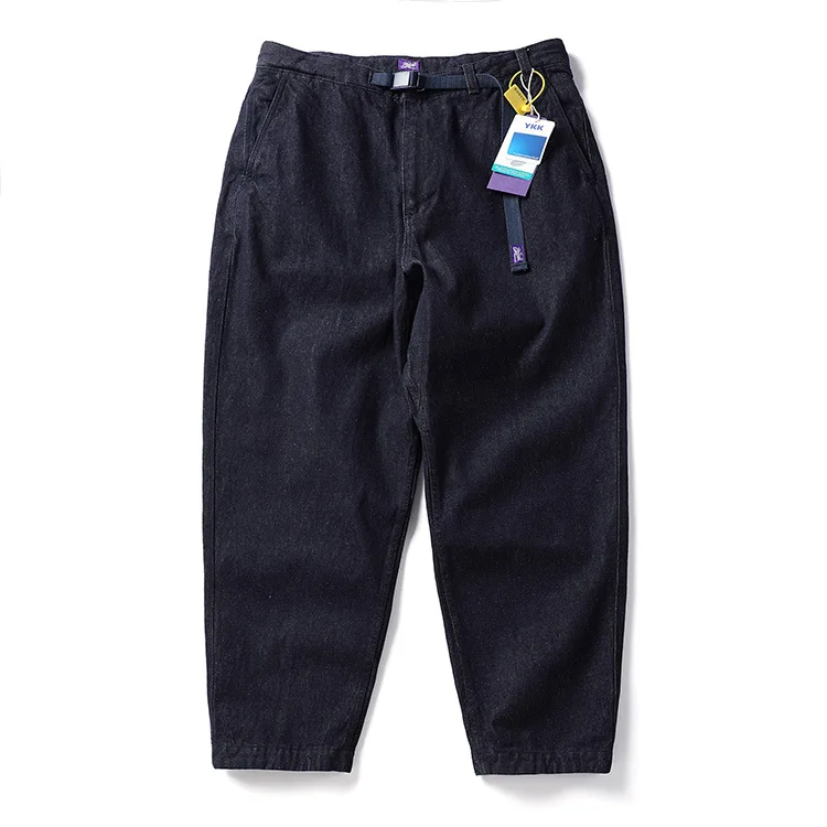 

Heavyweight Pure Cotton Conical Casual Pants Men's Loose American Retro Wide Leg y Japanese Straight Leg Long Pants