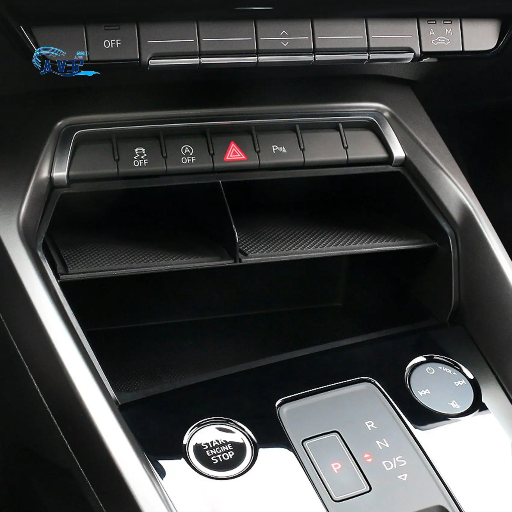 

AV32-Для A3 8Y Sportback Sedan 2021, автомобильные аксессуары, консольный ящик для хранения, держатель для перчаточного ящика, лоток