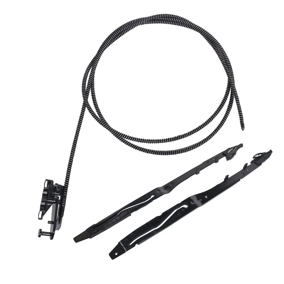 #75Y (Black)FL3Z16502C22 Convenient Sunroof Glass Cables+Track Assembly for Ford,Automotive Parts & Accessories
