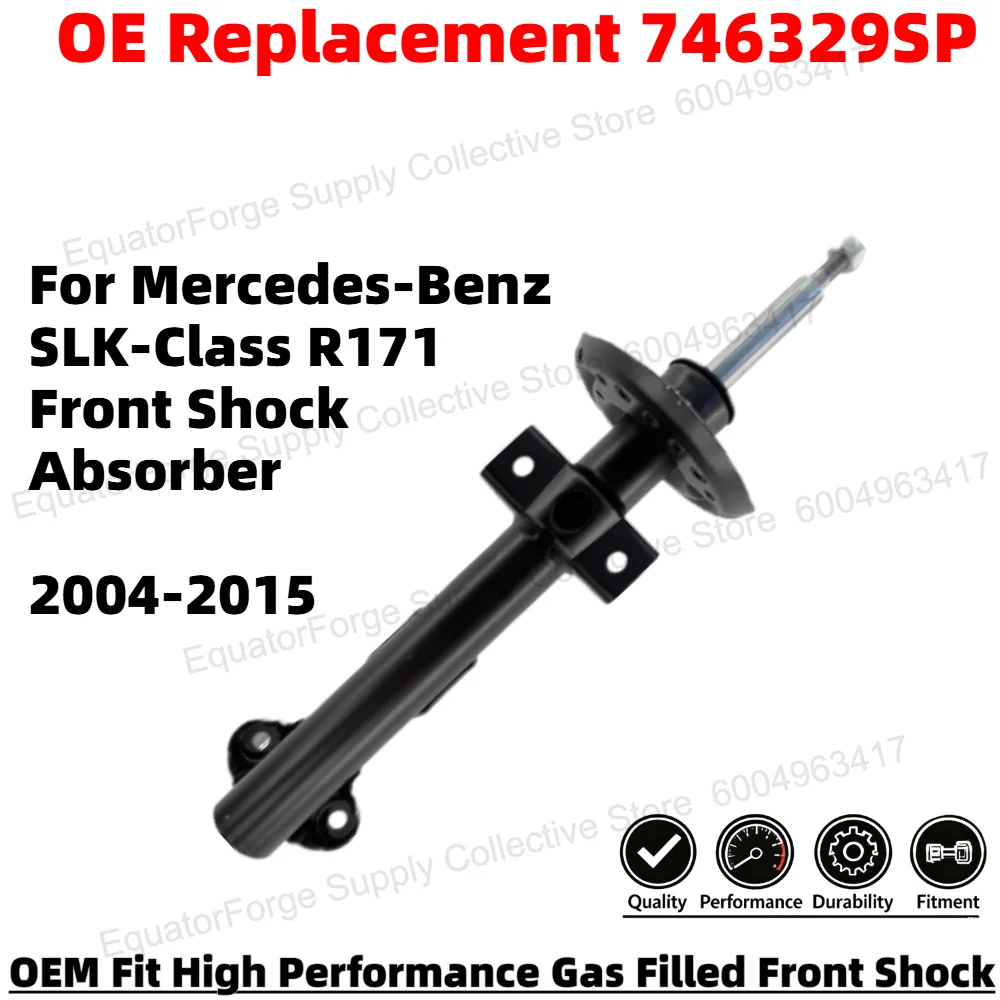 

High Performance Front Shock Absorber for Mercedes-Benz SLK-Class R171 Smooth Ride OE Replacement 746329SP