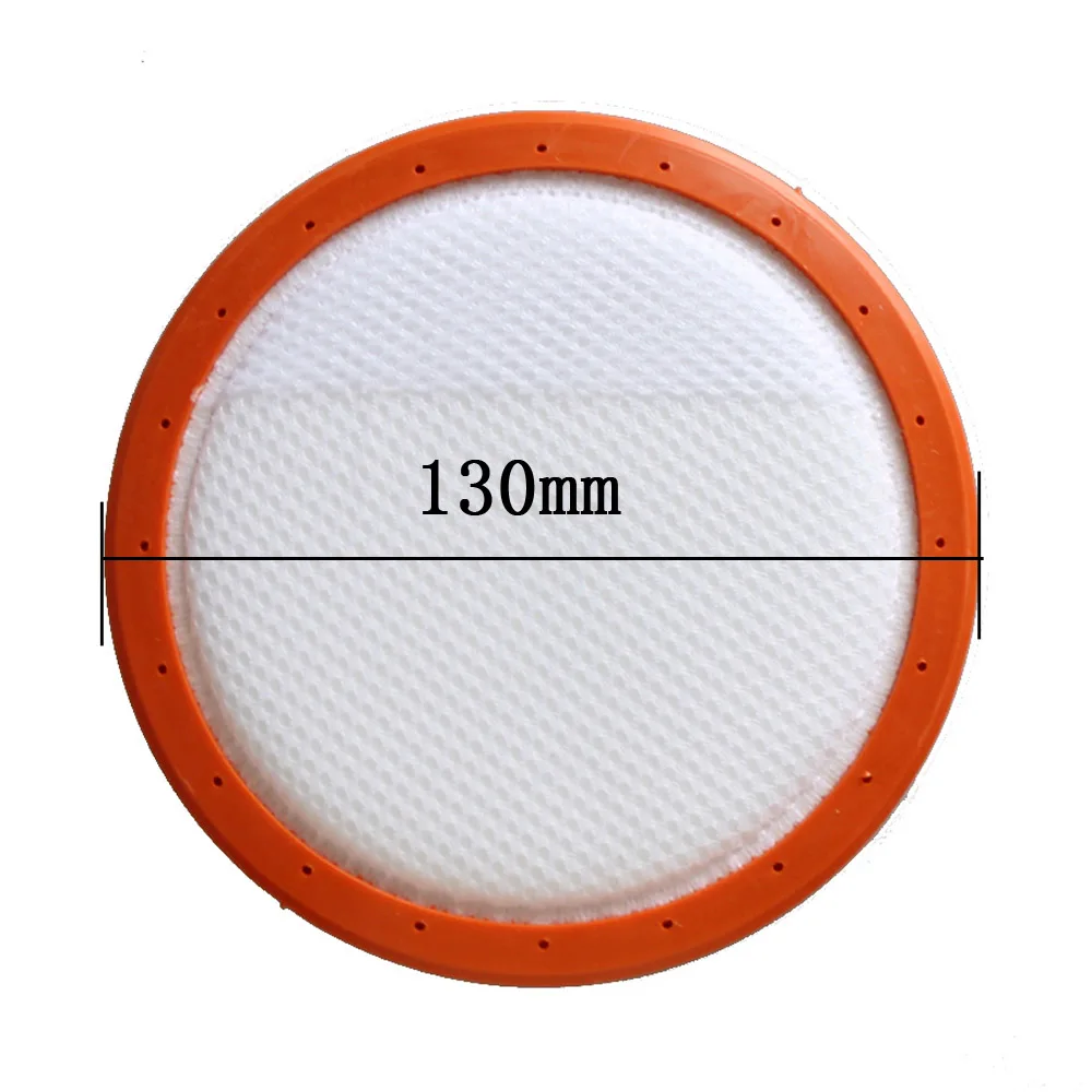 Filtre lavable pour aspirateur 146mm/130mm Filtre rond HV Filtre en coton Éléments filtrants HEPA pour Midea C3-L148B C3-L143B VC14A1-VC