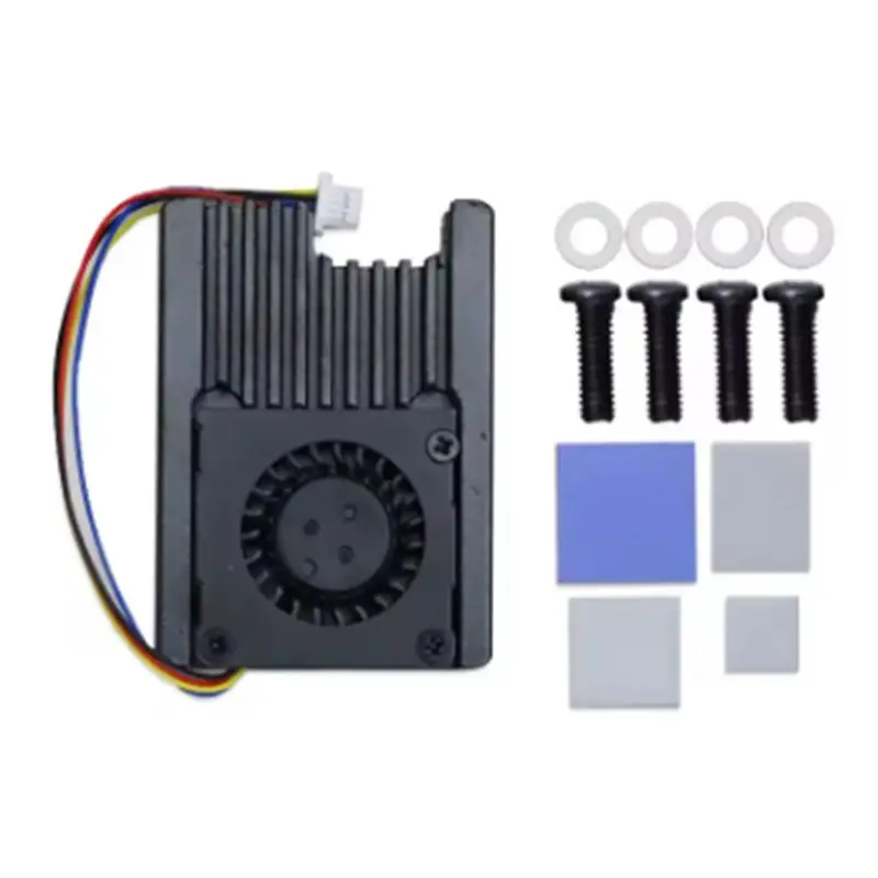 Reliable-Intergrated Cooling Fan For Raspberry Pi CM5 Heatsink With PWM Speed-Regulated Fan 1.5Mm Spacer Column,Intergrated Cool