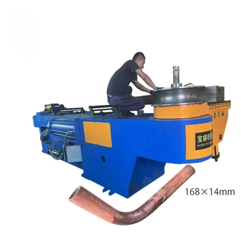 Macchina piegatubi per tubi e tubi per piegatubi 168NC Ss per l'industria dell'edificio di navi