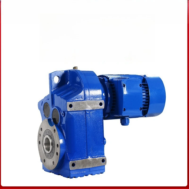 

Parallel shaft helical gear reducer motor box