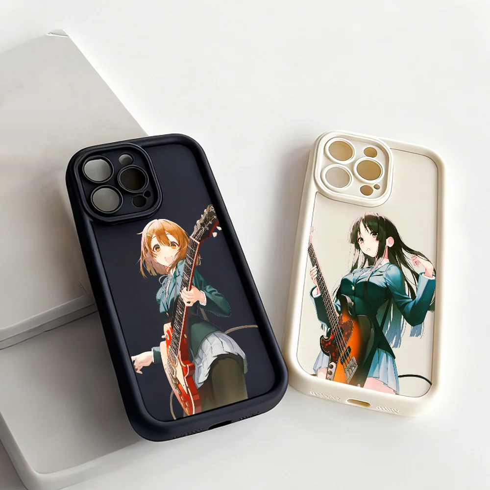 

Anime K-ON！ Phone Case FUNDA For Samsung S25S24S23 A56 A55 Ultra FE Plus Shockproof Soft Back Cover