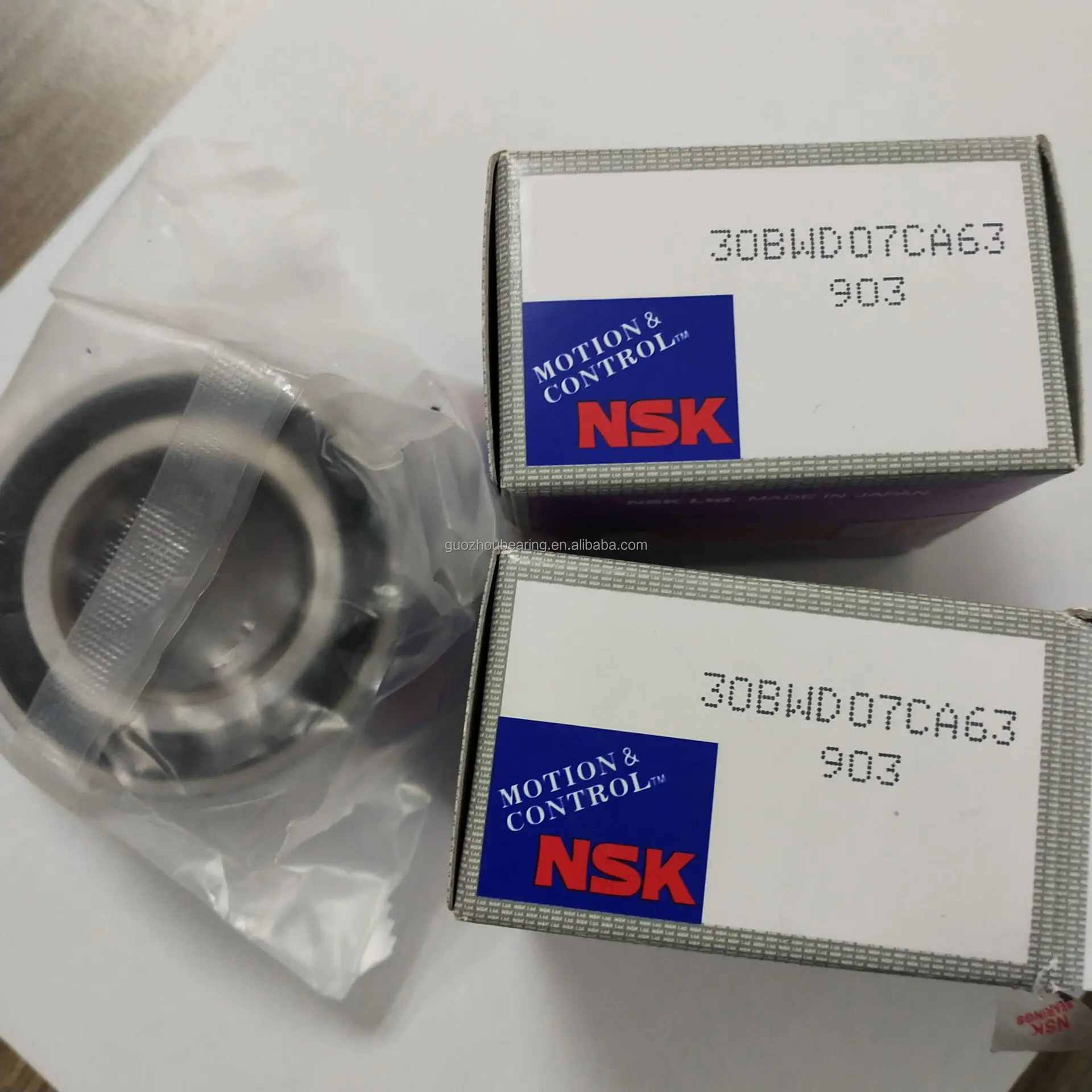 Japan Original NSK Wheel Bearing 30BWD07CA63 30BWD07 30*60.03*37 Auto Bearing
