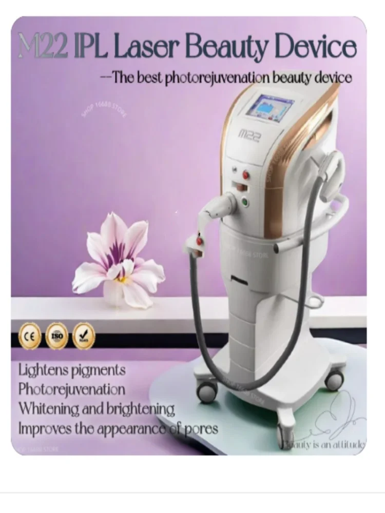 2024 IPL OPT Aesthetic Laser Hair Remove ELight Skin RF Equipment Rejuvenation Machine Vascular MultiApplication Youthful