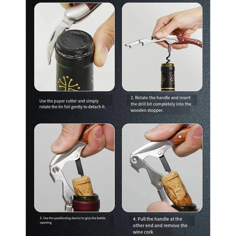 Bottle Opener Multi-Function Comfortable Grip Compact and Stylish Suitable for Multiple Scenarios Easy To Open