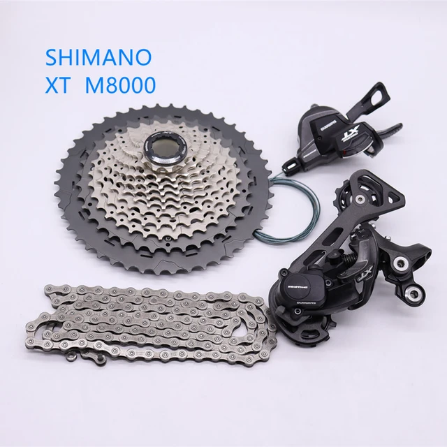 Shimano xt-リアディレイラーキット,11スピード,1x11スピード,11-46t 11-42t,m8000 hg701 -  AliExpress