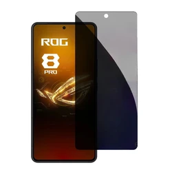 Asus ROG Phone 8 Pro 용 2PCS 강화 유리 ASUS Rog8 Rog8Pro 용 안티 스파이 개인 정보 보호 필름 화면 보호기