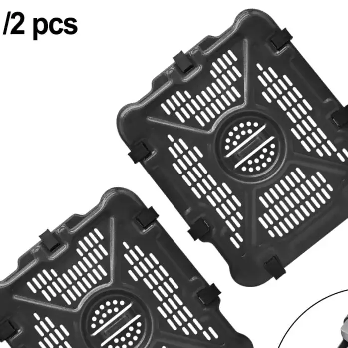 Air Fryer Grill Pan Stainless Steel Crisper Plate For SL201 SL400 SL401 SL451 Double Stack XL 2 Basket Replacement Accessories