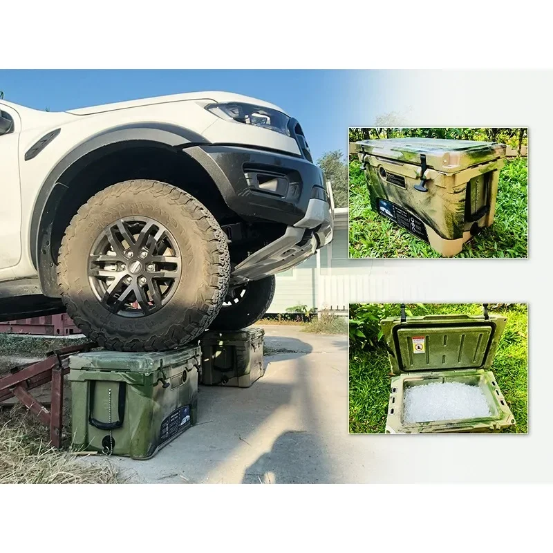 Cost-effective multi-specification multi-function car refrigerated fishing bucket sea fishing