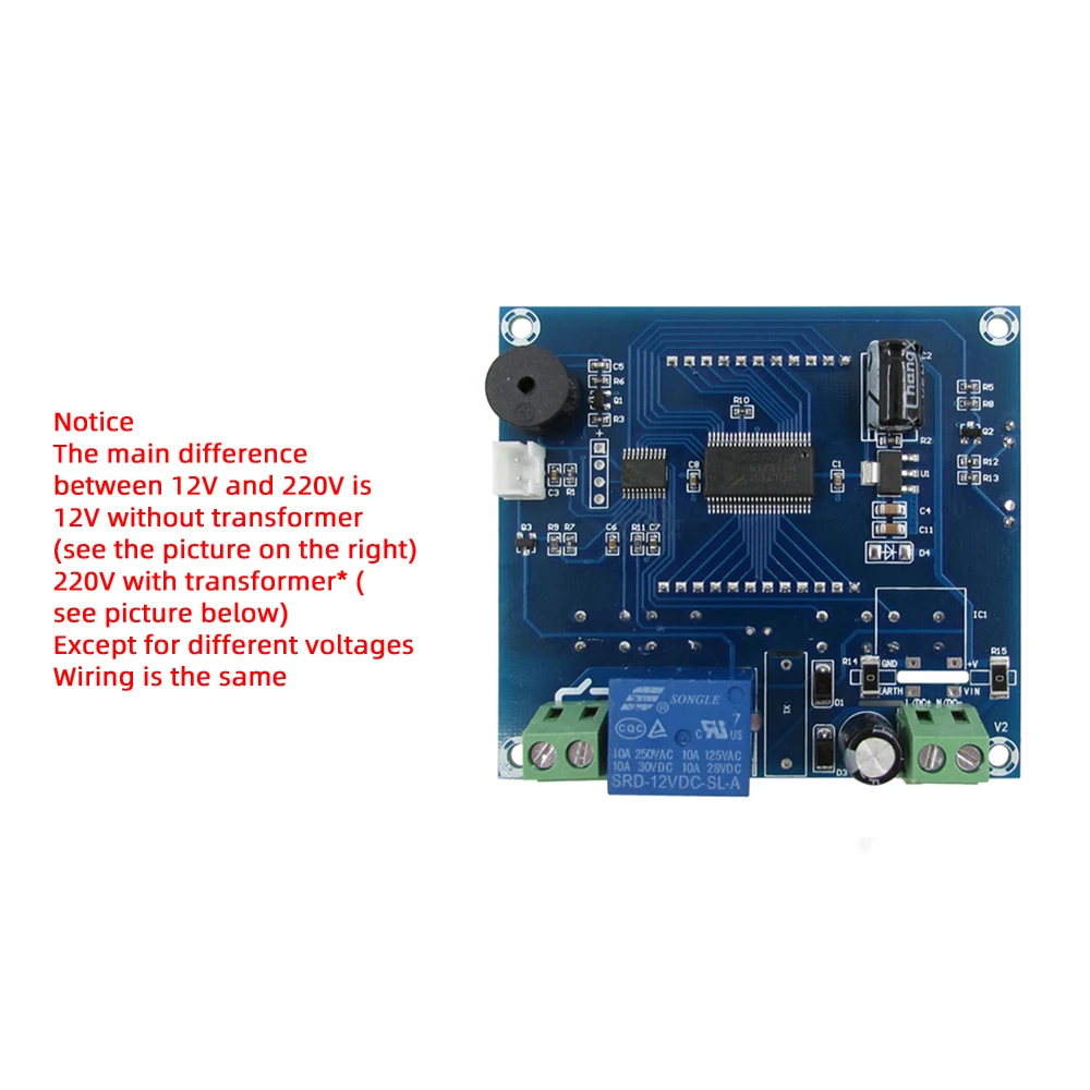 ZFX-W1412 Microcomputer Digital Display Temperature Controller Thermostat Sensor Refrigeration Heating Board 12V 24V 110-220V