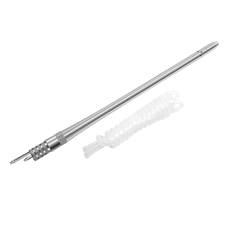 1Set Dynamic Static Dual-Pressure Pitot Tube Differential Speed Gauge Pipe Aluminum Alloy Airspeed Tube for RC Fixed-Wing Drone