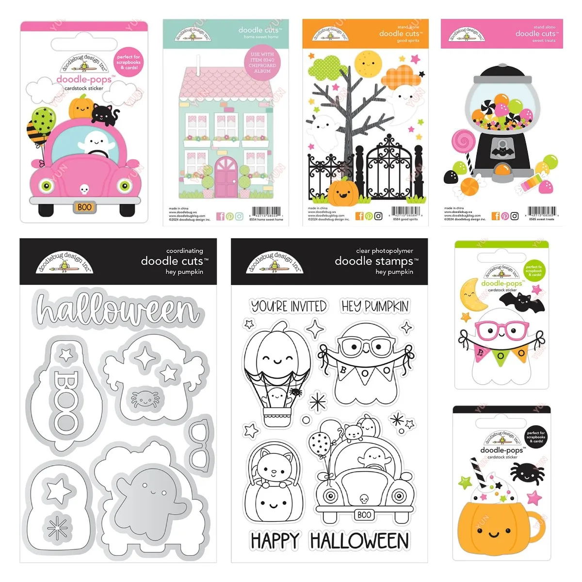 

Halloween Good Spirits Words Cut Dies Pumpkin Latte Boo Cruise Home Silicone Stamps New Scrapbooking DIY Paper Crafts Gift Mould