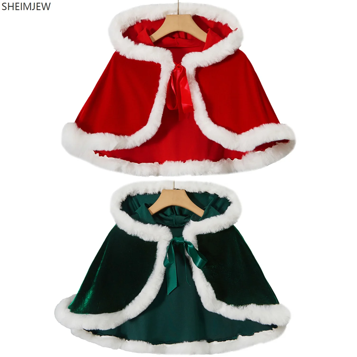 

Women Sexy Little Red Riding Hood Poor Girl Cosplay Cape Xmas Santa Claus Costume Christmas Gift New