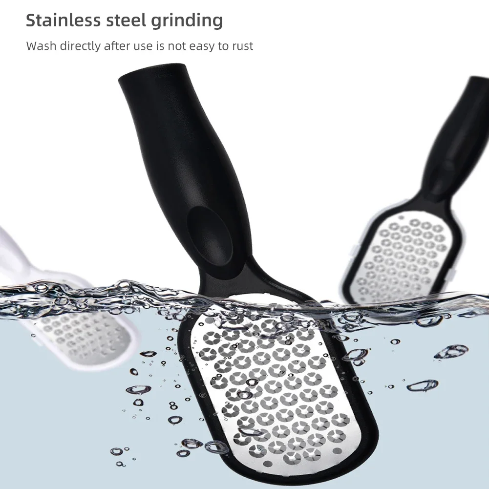 Universal Stainless Steel Foot Grinder Remove Dead Skin Calluses Exfoliating Foot File Detachable Washable Manual Pedicure Tool