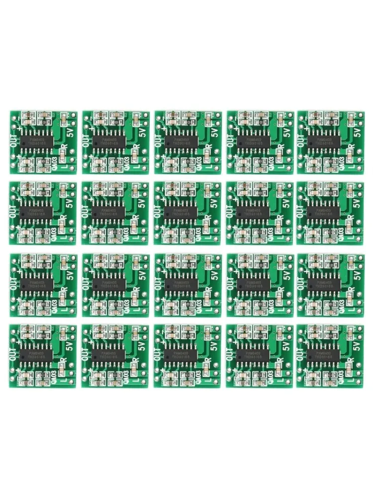 5-20 szt. PAM8403 Mini Płytka Wzmacniacza Mocy 2-Kanałowy Stereo Moduł Wzmacniacza Audio dla Arduino 2.5V-5.5V 2*3W Zasilanie USB — zdjęcie produktu 7