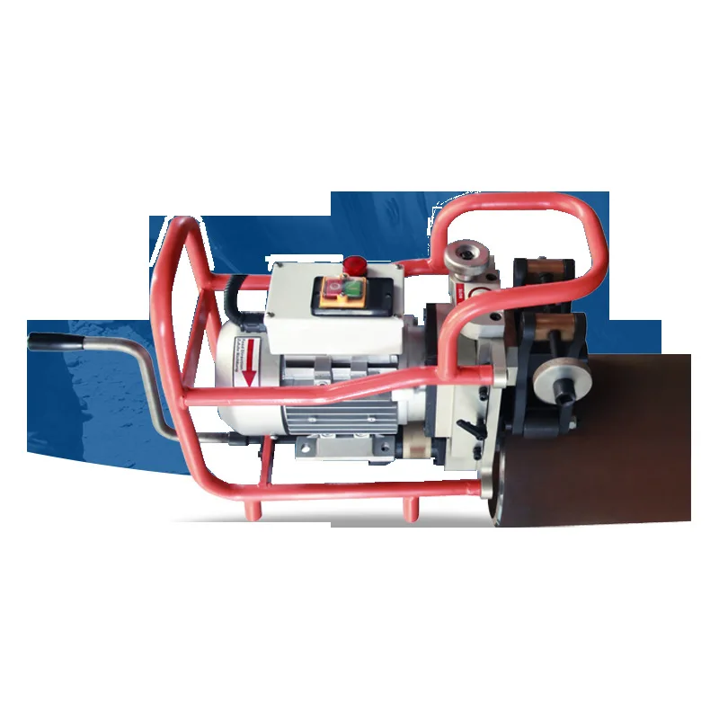 Portable hand-cranked multifunctional steel plate beveling machine pipe chamfering machine