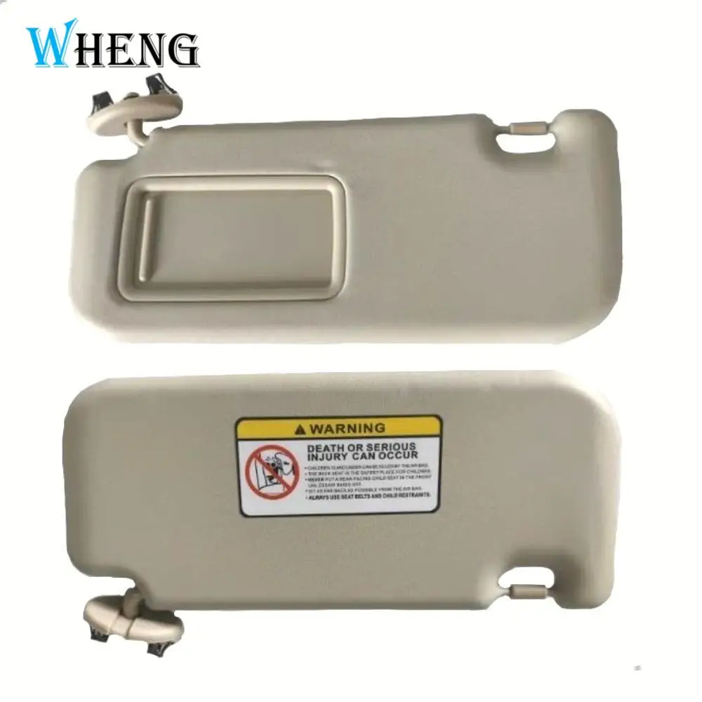 

1Pcs Beige Sun Visor Left Side Right Side For Toyota Yaris 2007 2008 2009 2010-2013 Tundra 2004 2005 2006