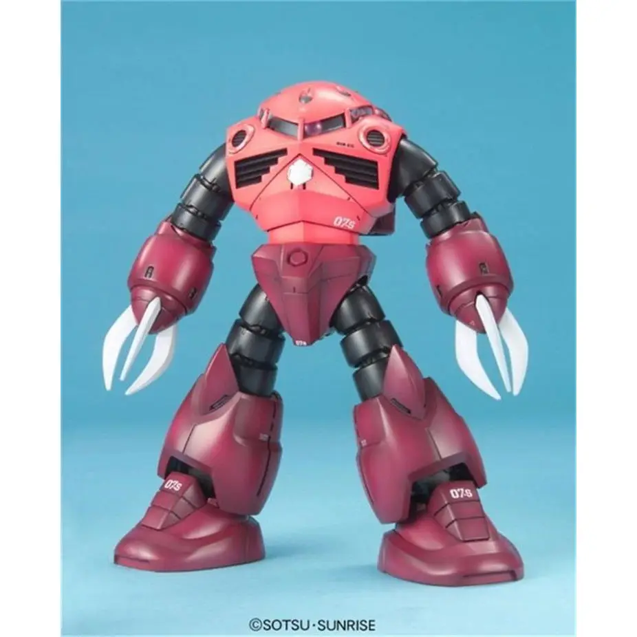 En Stock Original Bandai Mg 1/100 crabe du diable rouge Msm-07s Z'Gok Xiaya modèle d'assemblage à collectionner Anime figurine modèle jouets
