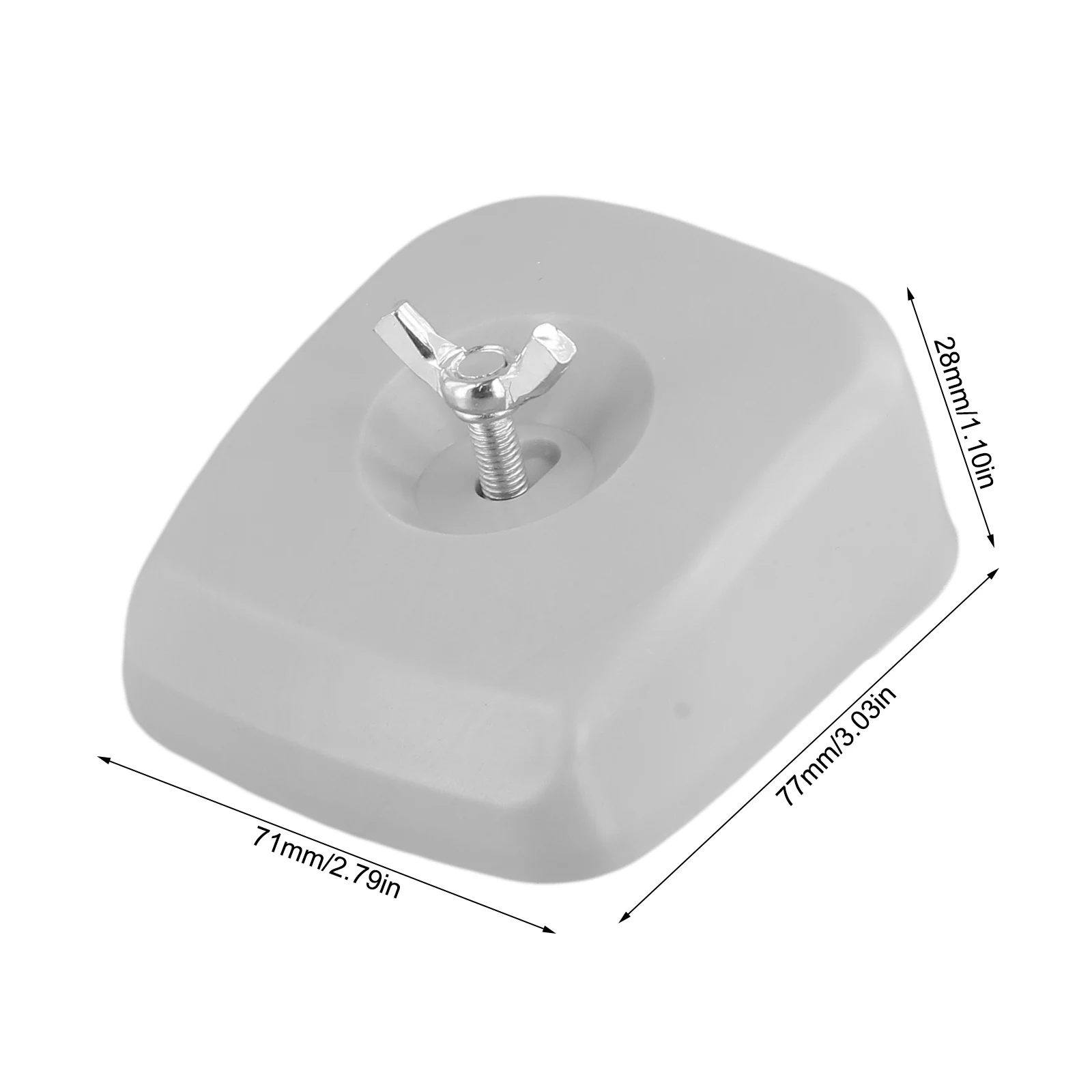 Aerodynamic Design Replacement Air Filter Cover with Integrated Wing Stud Bolt Compatible With Multiple For Echo Models
