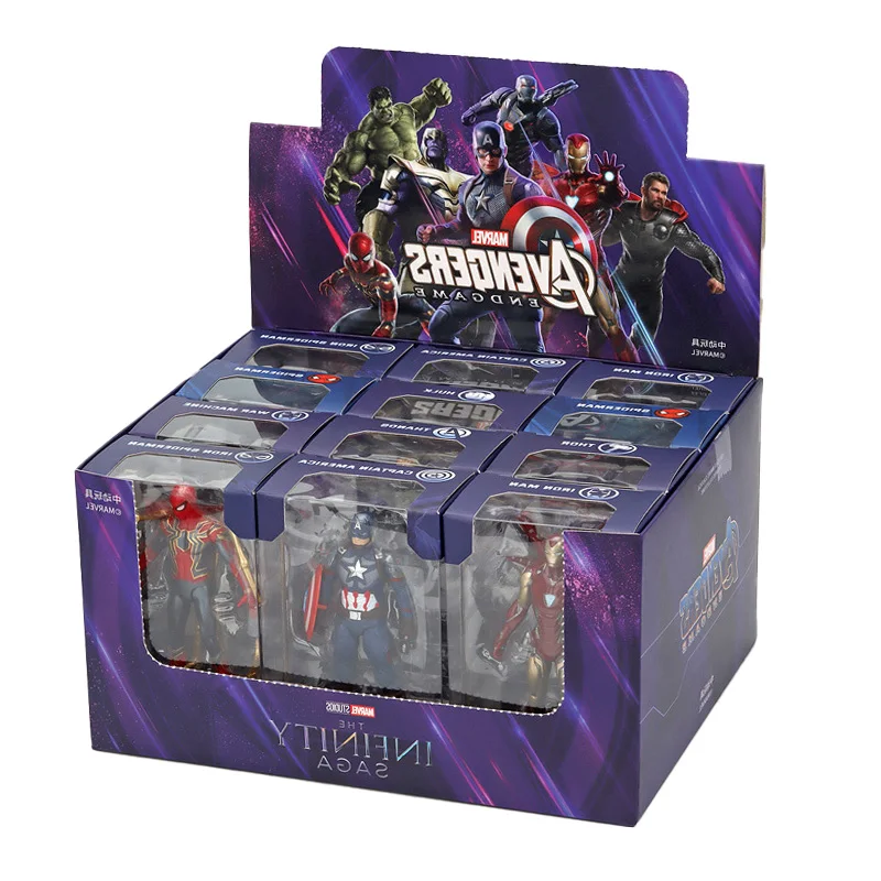 Wunder Rächer exquisite handgemachte Thanos Iron Man Kapitän Amerika Thor Krieg Maschine Hulk Spider Man Modell Spielzeug Weihnachts geschenk – Detail 7