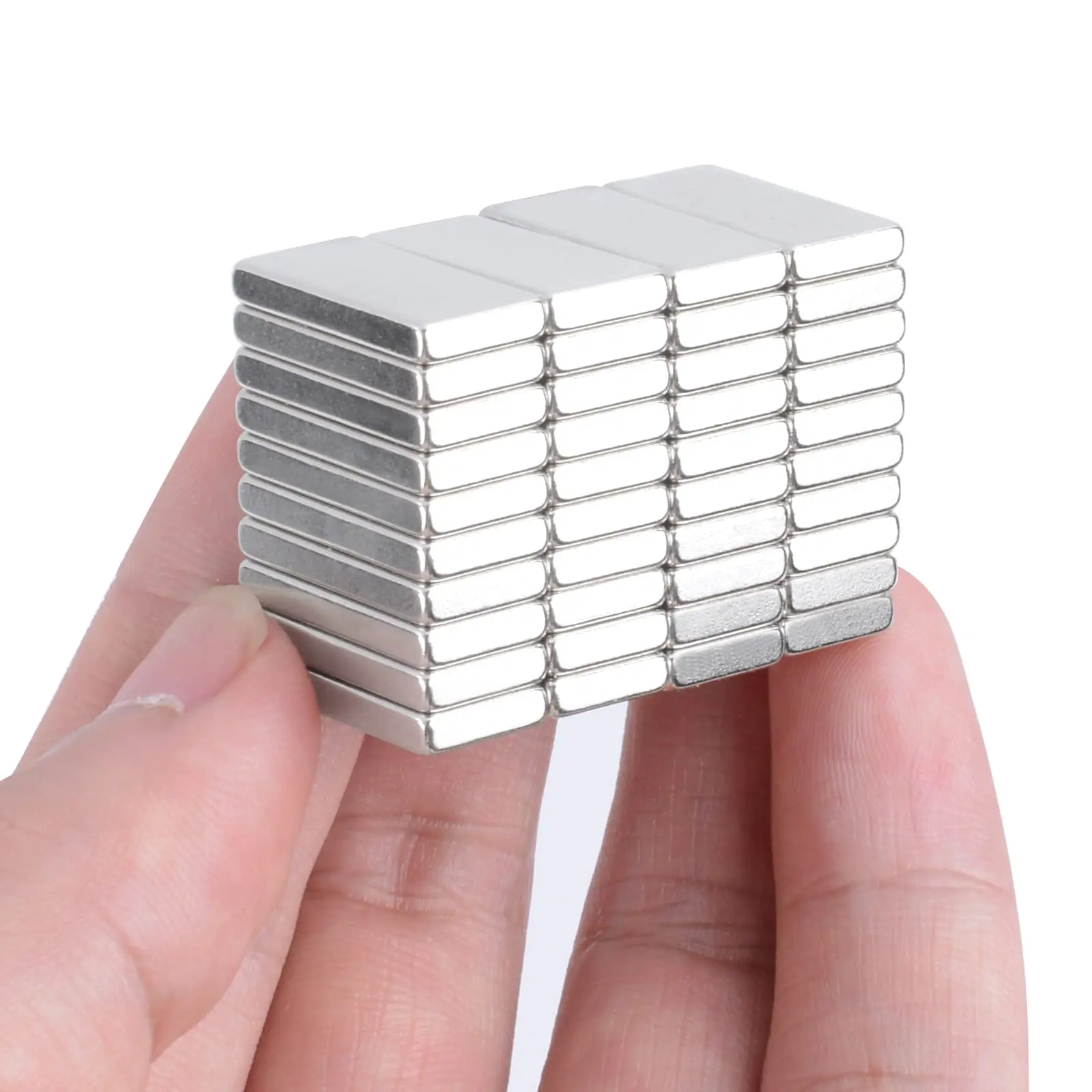 

20x10x3mm Rare Earth Magnets Bars Heavy Duty Rectangular Metal Small Neodymium Magnets for Refrigerator Crafts Industrial Tool