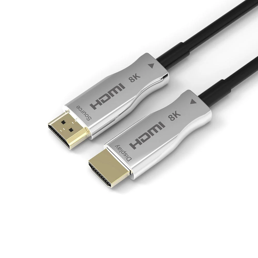 UHD Fiber Optic HDMI Cable 8K 60Hz 4K 120Hz ARC High Speed For TV Box Fire Stick PS5 Laptop PC Xbox Video Cord 20M 30M 50M 100M