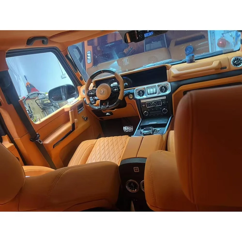 High Quality Modification Mid Level Trim Interior Conversion Dashboard Central Control for BJ 80 Baic 2024 Upgrade to G-CLASS