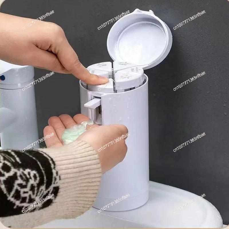 Travel Separate Bottle Cup Shaped Bath Lotion Makeup Storage Bottle Convenient Press Type Lotion Separate Bottle