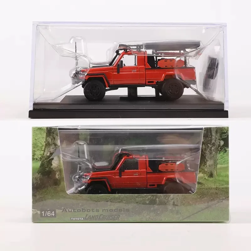 1:64 Scale LC79 Off-road Pickup Alloy Car Model Collection Ornaments