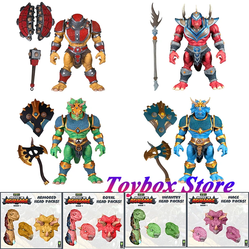 

1/12 Defenders of Eden Armies of Ashmore Rydoor Vasapo Milwick General Cerros Dinsaur Figurine 6" Min Head Weapon Accessory Bag