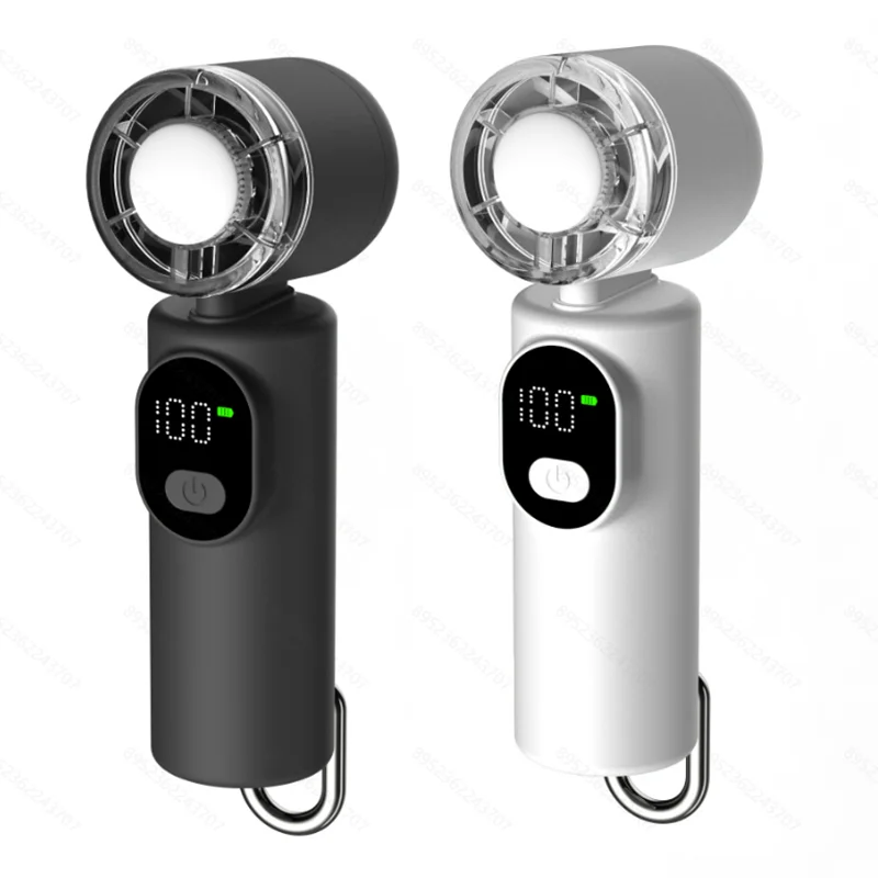 

2026 New Handheld Fan High Speed ​​Powerful Desktop Fan Small Mini Handheld Fan Violent Portable High Speed ​​Fan