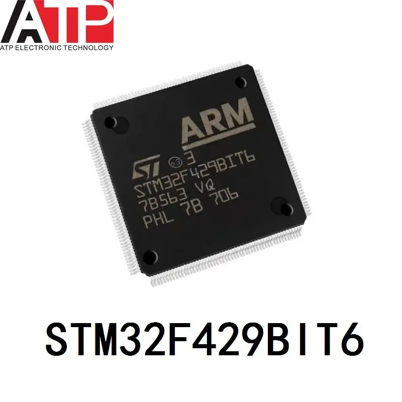 

(1piece) New Original STM32F429BIT6 STM32F429 Chip IC MCU 32BIT 2MB FLASH 208LQFP