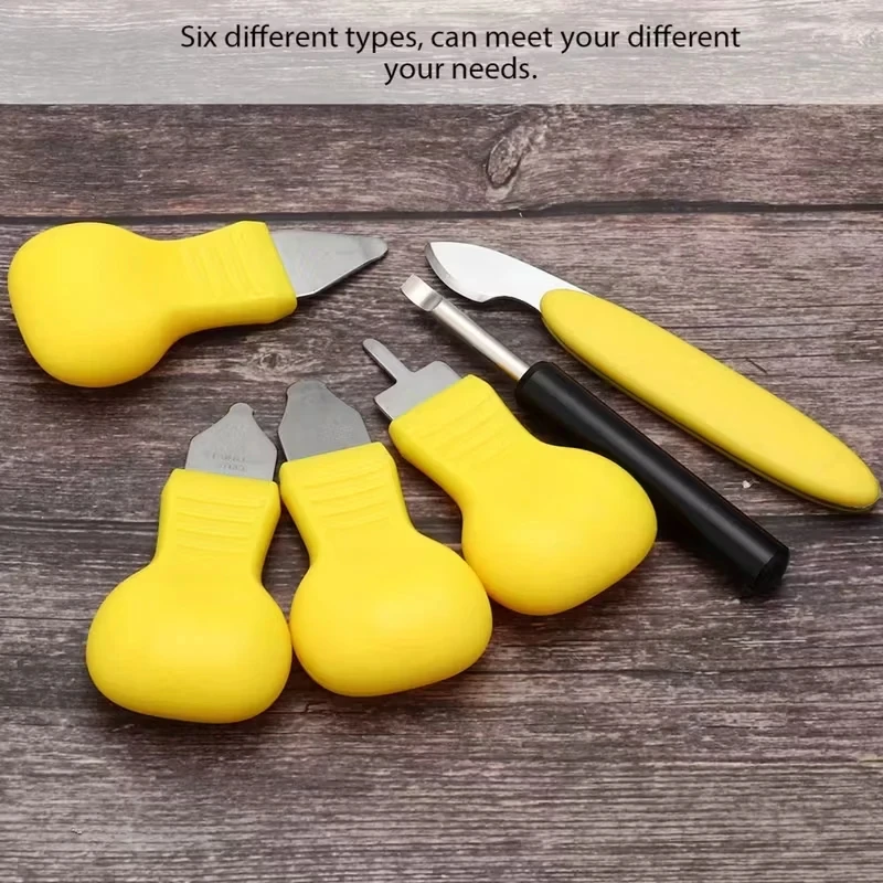 7-Piece Watch Back Cover Disassembly Kit, Watch Pry Knife+Unboxing Knife+Watch Wiping Cloth, Watch Repair Tool Set