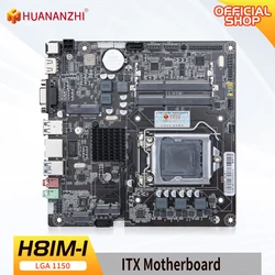 Intel,lga HUANANZHI-H81,i3, i5, i7,e3,ddr3,M-ATX 1150 mhz,16g,sata3.0,usb 1333,m.2,vga,hdmi互換マザーボード