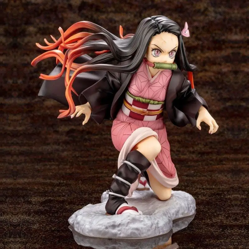 

Фигурка Bandai Kamado Tineko ARTFX "Demon Slayer" в масштабе 1/8, модель Iwatani Ken'ei Kanjiro, прекрасный декоративный коллекционный подарок