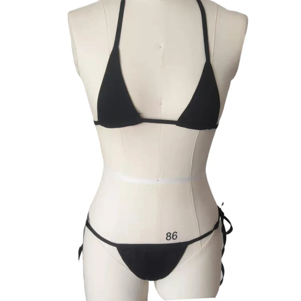 

Three-Point Bikini Mini Bikini Set For Vacation Applicable Gender: Female Brand New Condition Moderate Elasticity