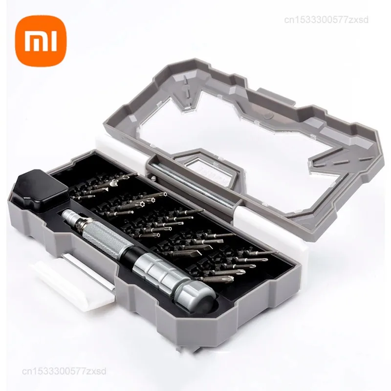 Xiaomi-nanch Precisão Chave de Fenda Grupo Ferramentas de Reparo Magnético Multi-comprimento Melhor Presente para Telemóveis Conjunto Doméstico 24 em 1