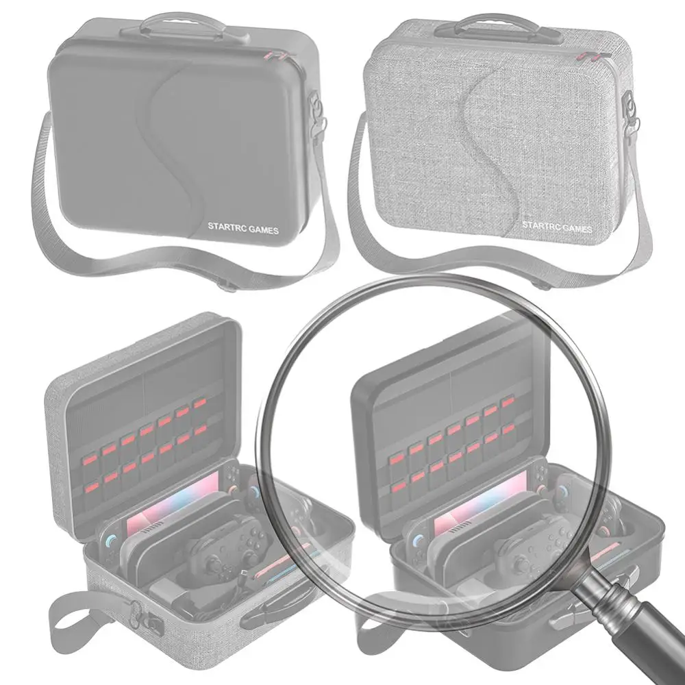 

Carrying Case For Switch 2 Protective Portable Bag Waterproof Shockproof Travel Case with Handle &Shoulder Strap NS Accessories