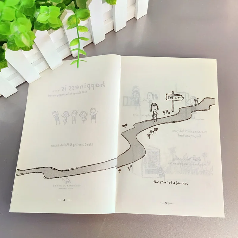 Счастье - 500 штук, которые будут счастливы о английской версии. Книги по английскому языку. Libros Livros.