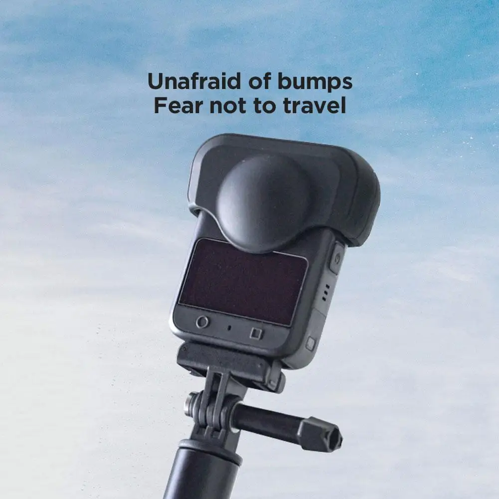 For DJl Osmo 360 Lens Silicone Case Anti-dust Anti-scratch Water-proof Protector Cover Action Camera Accessories