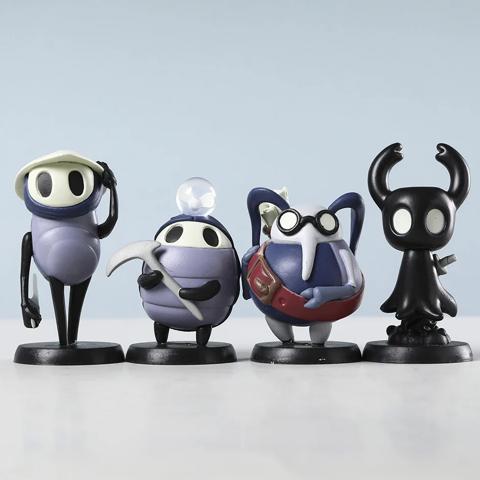 6-8cm Hollow Knight Hornet Knight Zote Grub Quirrel Cornifer Myla Shade Collectable Creative Figures Brinquedos