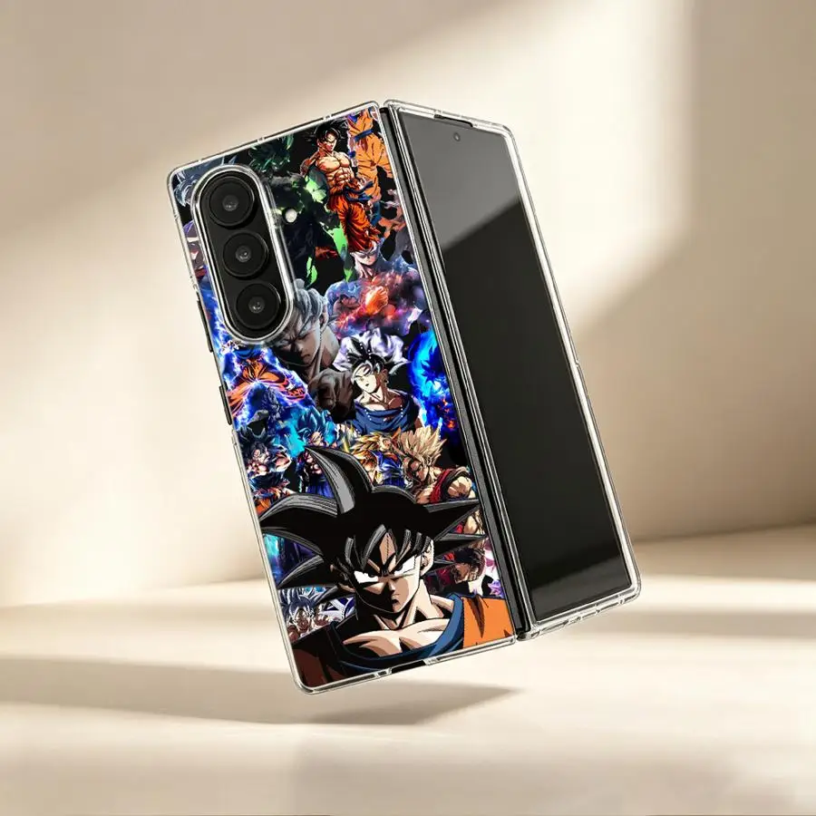 Case for Samsung Galaxy Z Fold 8 Ultra ZFold7 ZFold4 ZFold5 ZFold3 Z Fold 7 6 5 4 3 ZFold6 Phone Cover Dragons Balls All Goku