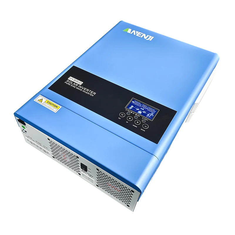 6.2kw Solar Hybrid Inverter 230VAC Off Grid 48V Inverter Pure Sine Wave PV 60-500VDC Built-in MPPT 120A Solar Charge Controller